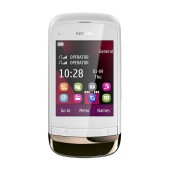 Mobile Phone Nokia C2-03 Touch and Type (Dual SIM) Golden White
