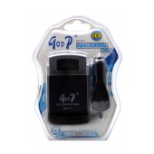 Battery Charger Goop Universal GD-917 Traverl and Car, with Digital Lcd for Cameras and Mobile Phone