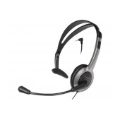 Wired Headset Panasonic RP-TCA430 Black 2.5mm/3.5mm compatible with Panasonic, Philips, Gigaset Dect