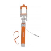 Selfie Stick Ancus Classic Orange with Jack Cable 3.5mm (Closed 20cm, with Extention 80cm )
