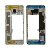 Middle Frame Cover Samsung SM-A310F Galaxy A3 (2016) with Buzzer and On/Off, Volume Button Gold Original GH97-18074A