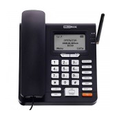 GSM Desktop Phone Maxcom Comfort MM28D Black with Mobile Phone Use and FM Radio