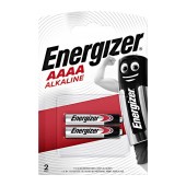 Battery Alkaline Energizer AAAA 1.5V Pcs. 2