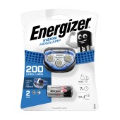 Energizer Vision Headlight 2 Led 100 Lumens with Batteries 3 x AAA Blue