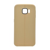 TPU Case Ancus Leather Feel for Samsung SM-G920F Galaxy S6 Gold