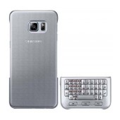 Case Faceplate Samsung Keyboard Cover EF-CG928USEGWW for SM-G928F Galaxy S6 Edge+ Silver