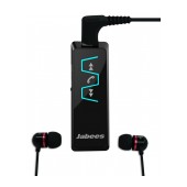 Bluetooth Hands Free Jabees IS901 Music Stereo Headset 5-in1 with Detachable Earpieces 3.5mm Multi Pairing Black