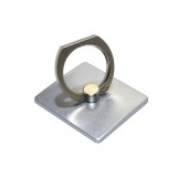 Mobile Stand 360° Rotating Ring for Smartphones Silver 3.5 x 4 cm