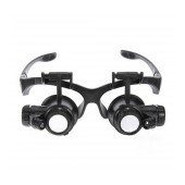 Magnifying Headlamp 9892GJ 10x, 15x, 20x, 25x with Led in Eyeglass Frame