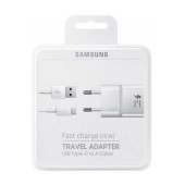 Travel Charger Samsung EP-TA20EWECGWW with Detachable Cable USB-C White 2000 mAh Fast Charge (15W)