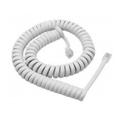 Telephone Cable White 3m Bulk