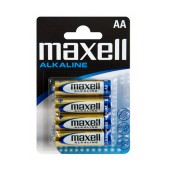 Battery Alkaline Maxell LR6 size AA 1.5 V Psc. 4
