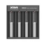Industrial Type Battery Charger Xtar MC4 USB, 4 Positions with Power Display for 18650/17670/17500