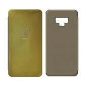 Book Case Kview Standing Cover for Samsung SM-N960F Galaxy Note 9 Gold