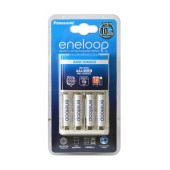Battery Charger Panasonic Eneloop BQ-CC51E for AAA with 4 Batteries 750mAh