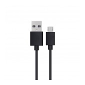 Data Cable Ancus USB AM to Micro USB B Black 20 cm