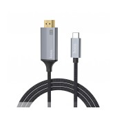 Data Cable Hoco UA13 USB-C to HDMI Full HD 1.8m Grey