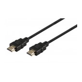 Data Cable Jasper HDMI 1.4 A Male To A Male Gold Plated CCS 1.5m Black