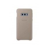 Case Faceplate Samsung Leather Cover EF-VG970LJEGWW for SM-G970F Galaxy S10e Gray