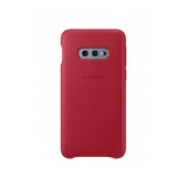 Case Faceplate Samsung Leather Cover EF-VG970LREGWW for SM-G970F Galaxy S10e Red