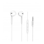 Hands Free Hoco M55 Earphones Stereo 3.5 mm White with Micrphone and Operation Control Button