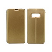Book Case Ancus Magnetic Teneo for Samsung SM-G970F Galaxy S10e TPU Gold