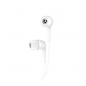 Hands Free Hoco M40 Prosody Earphones Stereo 3.5mm White with Micrphone and Operation Control Button