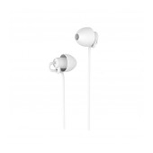 Hands Free Hoco M56 Audio Dream Earphones Mini & Soft Stereo 3.5 mm White with Micrphone and Operation Control Button