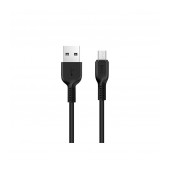 Data Cable Hoco X20 Flash USB to Micro-USB 2.0A Black 2m