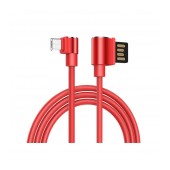 Data Cable Hoco U37 Long Roam USB to Micro-USB 2.4A Red 1.2m