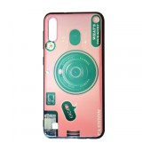 TPU Case Ancus Fashion with Pop Base for Samsung A10 A105F A105M Pink
