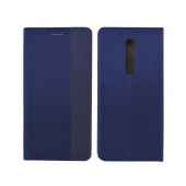 Book Case Ancus Magnetic Canvas for Xiaomi Mi 9T / Mi 9T Pro / Redmi K20 Pro TPU Black-Blue