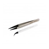 Tweezer T10 Jakemy JM-107-11 with extra double Curved Tips