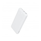 Power Bank Hoco J48 Nimble 10000mAh Ultra Slim with 2 USB 5V / 2A Fast Charging and LED indicator White