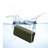 Outdoor Proof Wireless Speaker Bluetooth Maxton Cerro MX56 3W IP67 Green with Built-in Microphone Audio-in MicroSD
