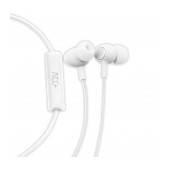 Hands Free Maxcom Soul 2 Stereo Earphones 3.5mm White with Micrphone and Answer/Mute Button