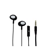 Hands Free Maxcom Soul 2 Stereo Earphones 3.5mm Black with Micrphone and Answer/Mute Button