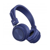 Wireless Stereo Headphone Hoco W25 Promise Blue with microphone