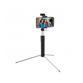 Selfie Stick Hoco K11 Wireless Extendible Black with Tripod 68cm