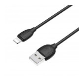 Data Cable Borofone BX19 Benefit USB to Lightning 2.4A 1m Black