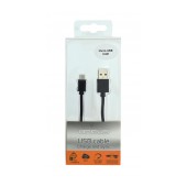 Data Cable Ancus USB AM to Micro USB B Black 0.5m