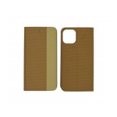 Book Case Ancus Magnetic Canvas for Apple iPhone 11 Pro TPU Gold