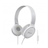 Stereo Headphone Panasonic RP-HF100ME-W 3.5mm with Microphone and Folding Mechanism White