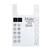 Plastic Bag for Hoco 40x58x18 cm White
