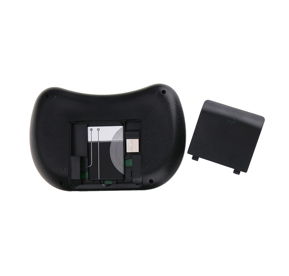 Πληκτρολόγιο και Τηλεχειριστήριο Wireless Keywin Mini Rii i8+ με Backlit για Smartphone, Tablet, PC, και SmartTV Μαύρο