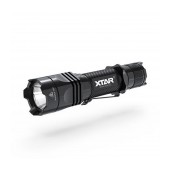 Set Flashlight Xtar TZ28 1500 Dual Switch IPX8 Black 1500 Lumens/Distance 340m with Charger MC1 Plus, Holster and set Case