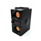 Wireless Bluetooth Speaker Media-Tech Boombox Dual BT MT3167 15W, with Smartphone Holder and Remote Controler Black
