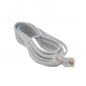 Telephone Cable RJ11 1.8m Grey