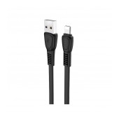Data Cable Hoco X40 Noah USB to Lightning Fast Charging 2.4A Black 1m