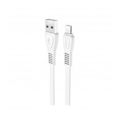 Data Cable Hoco X40 Noah USB to Lightning Fast Charging 2.4A White 1m